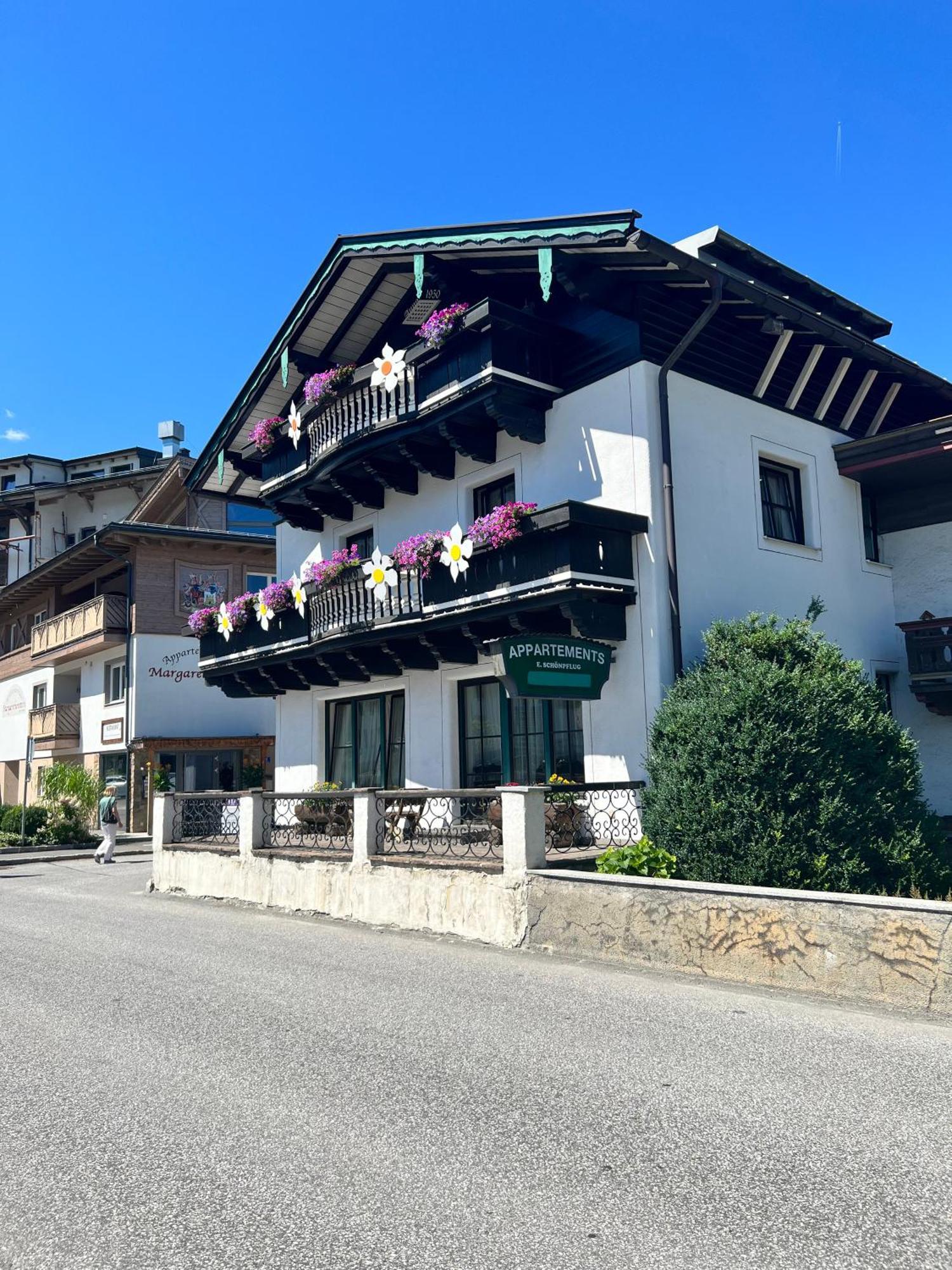 Appartement Schoenpflug Kaprun Eksteriør bilde